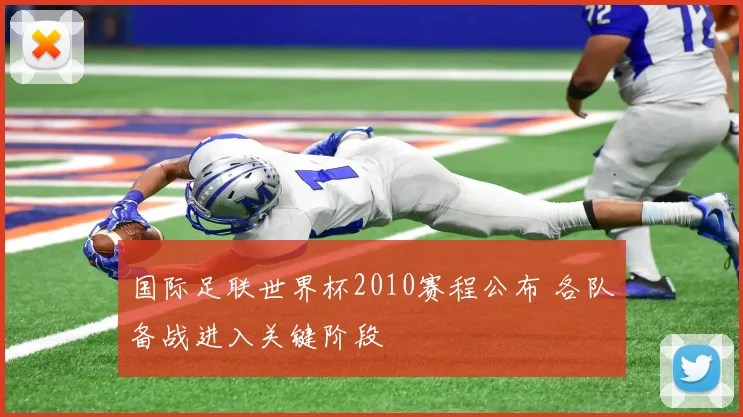 国际足联世界杯2010赛程公布 各队备战进入关键阶段